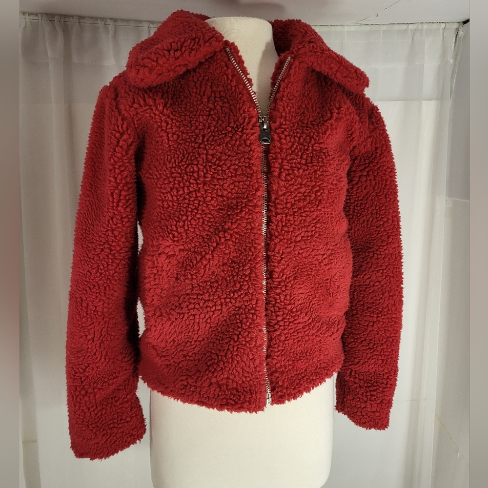 BDG Urban Outfitters Sherpa Zip Up Jacket XS